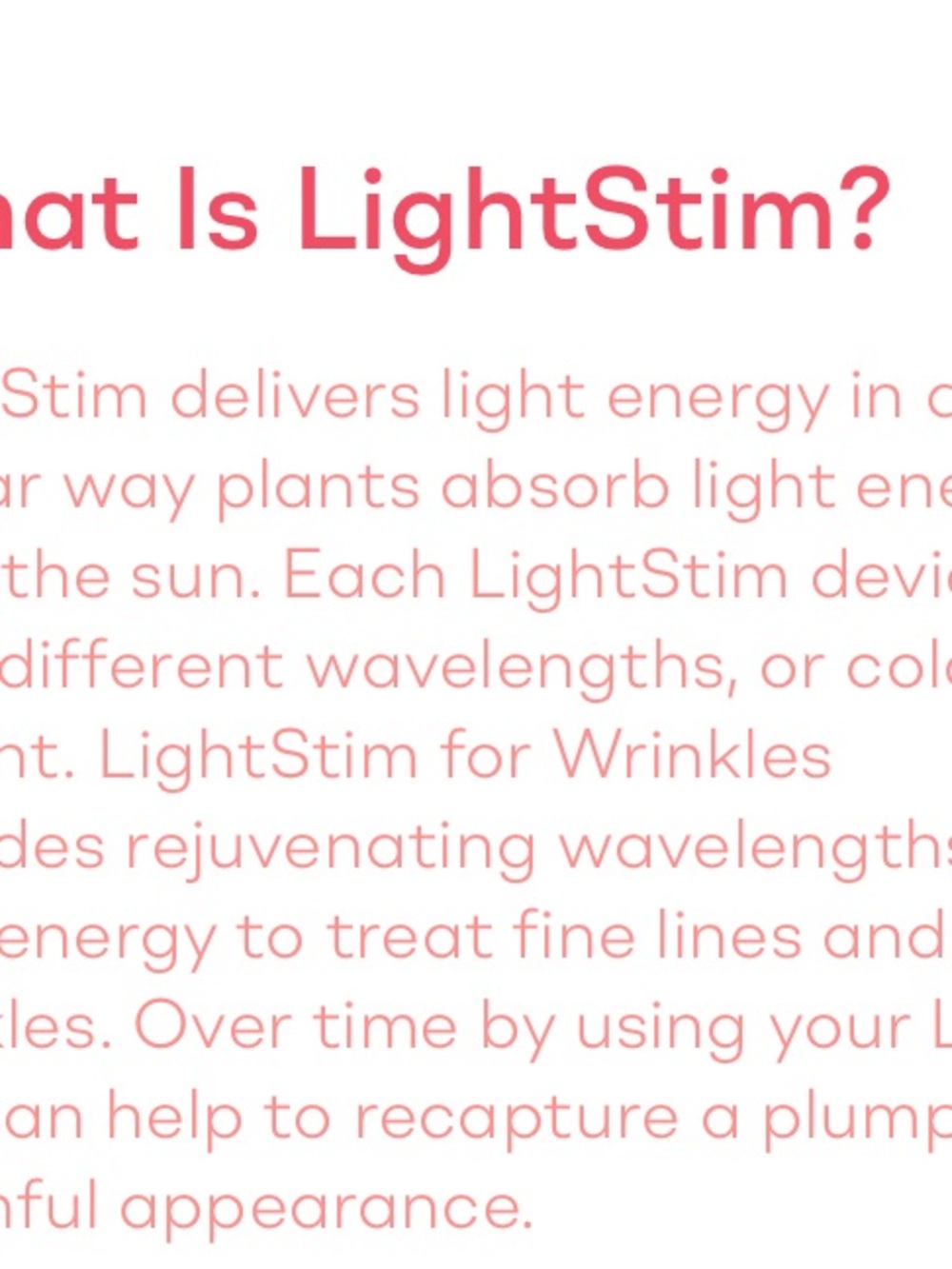 LightStim for Wrinkles - Pink LED Anti-Aging Device - Picture 5 of 7